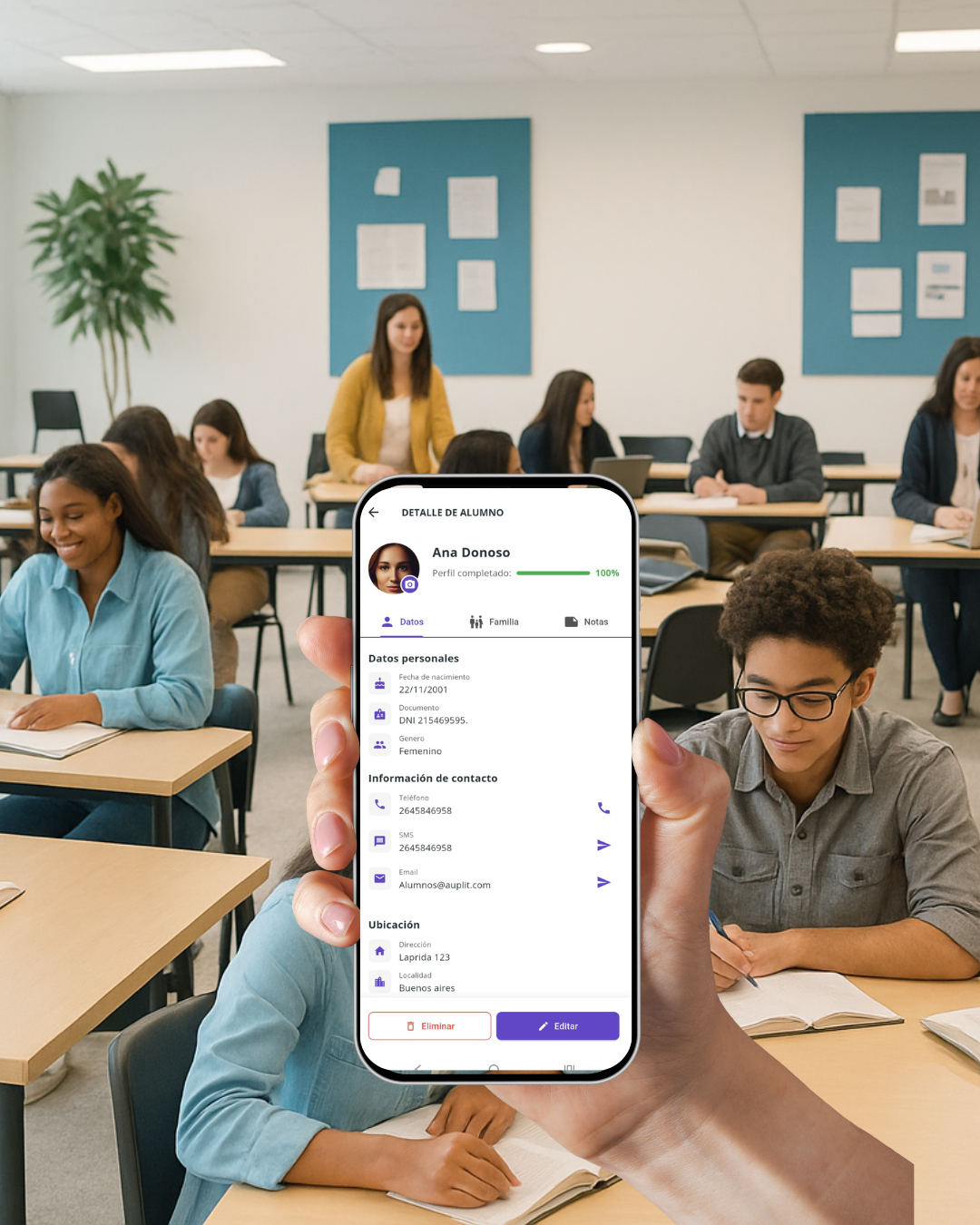 caracteristica - Auplit